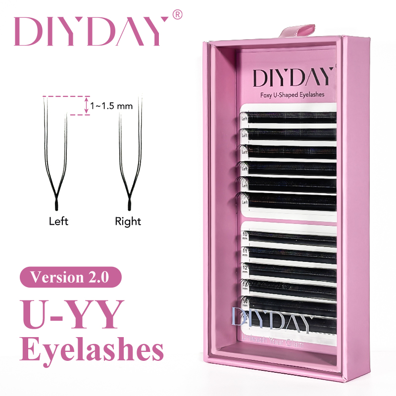 Eyelash Extension Volume Styles - DIYDAY Foxy Extensions de cils en