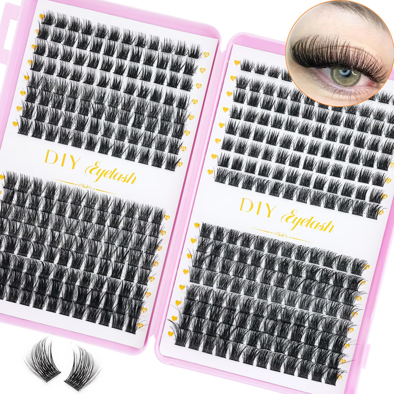 Eyelash Extension Home Service - Livre d'extension de cils 384 pièces