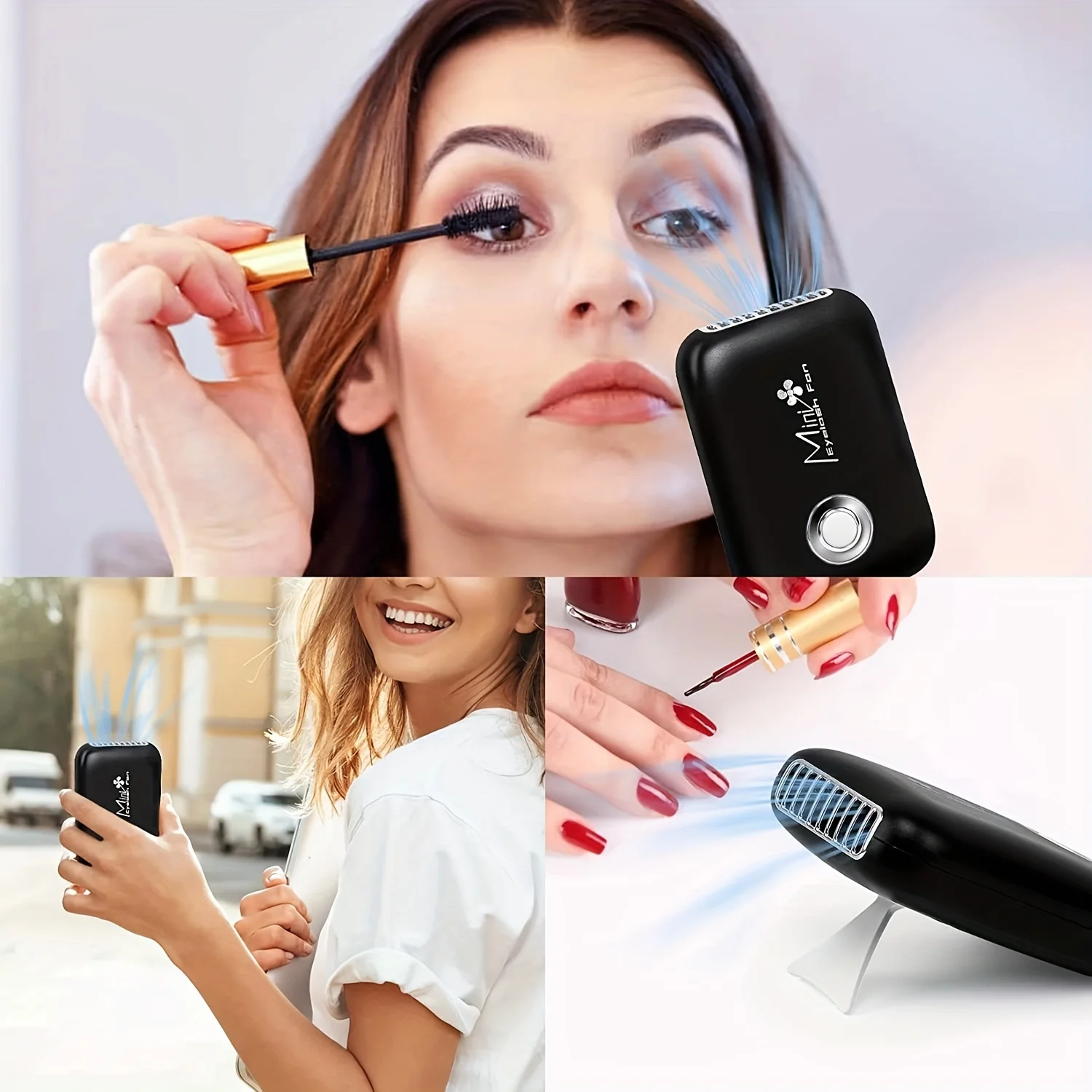 Eyelash Extension Fan - Mini ventilateur portable pour extensions de