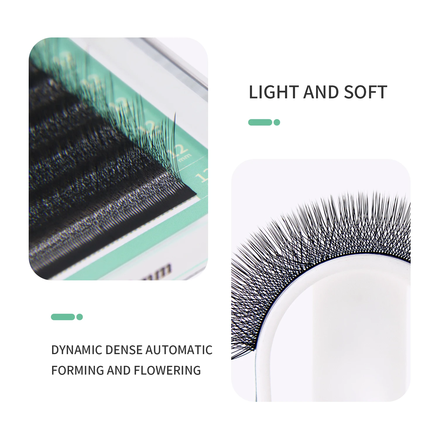 GLAMLASH 4D W forme Extensions - Eyelash Extension Volume Styles avis et prix