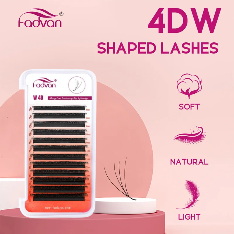 FADVAN 4D W forme préfabriqué  - Eyelash Extension Volume Styles avis et prix