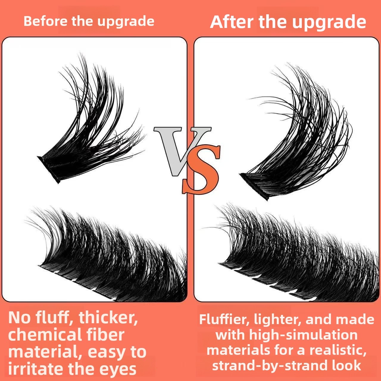 Extensions de cils en grappe 8 - Eyelash Extension Home Service avis et prix