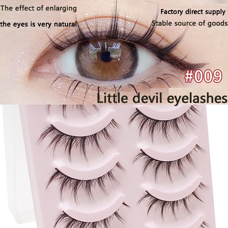 Cils 5 paires Faux cils chinoi - Eyelash Extension In Chinese avis et prix