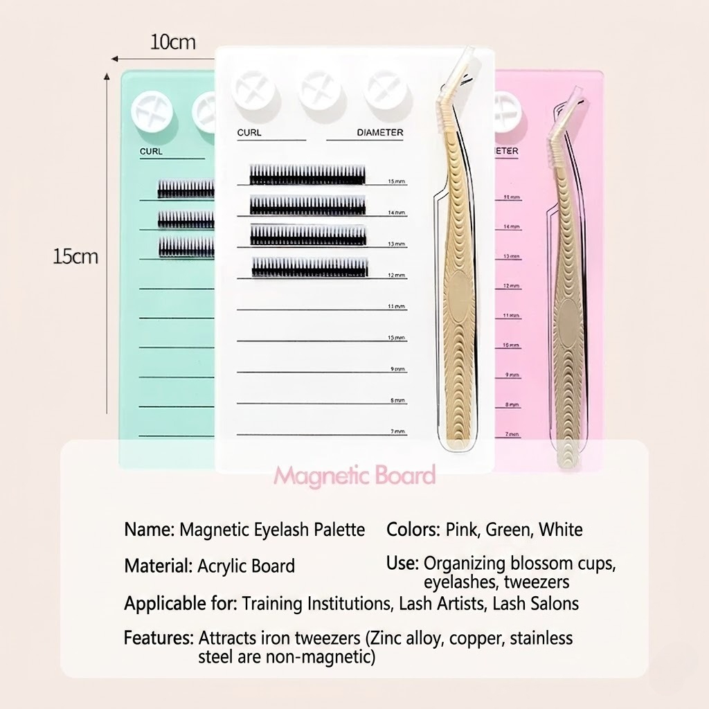 Palette magnétique pour extens - Eyelash Extension Fan avis et prix