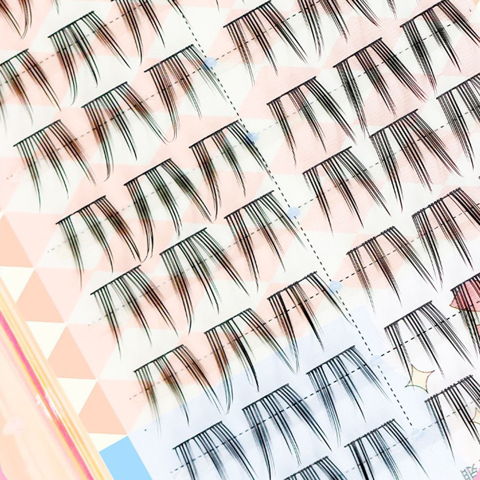 10 rangées de faux cils tourne - Eyelash Extension In Chinese avis et prix