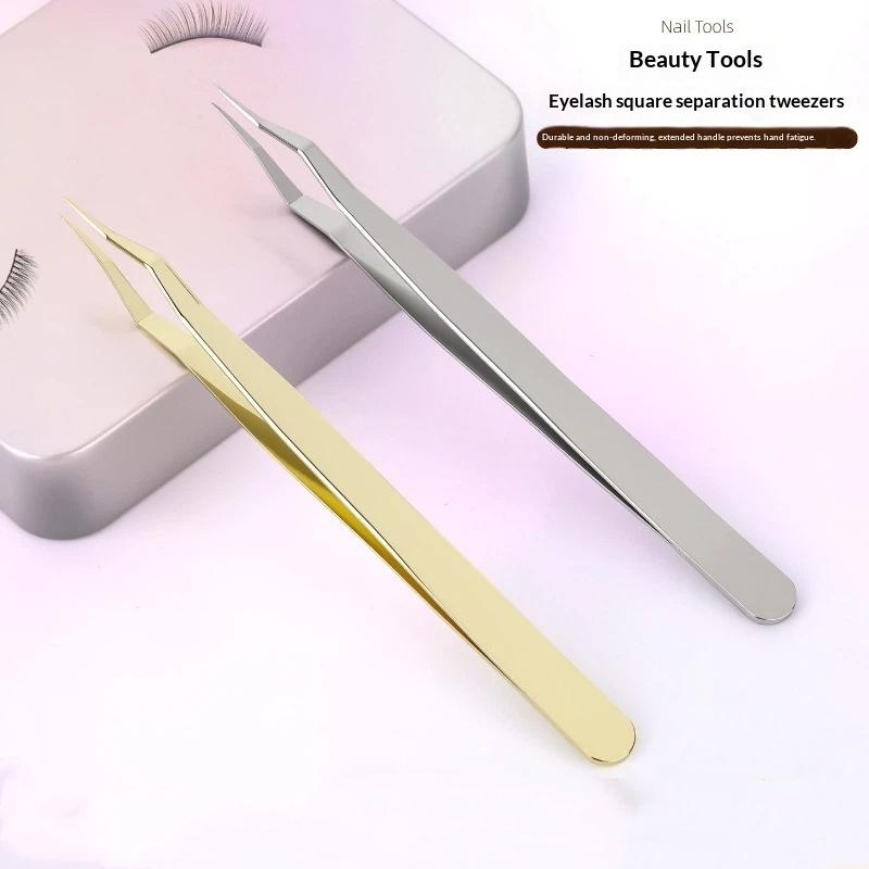 Pince à épiler en acier inoxyd - Eyelash Extension Home Service avis et prix