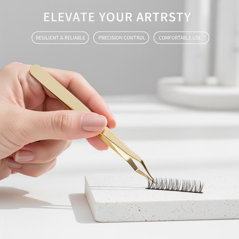 Pince à épiler en acier inoxyd - Eyelash Extension Home Service avis et prix