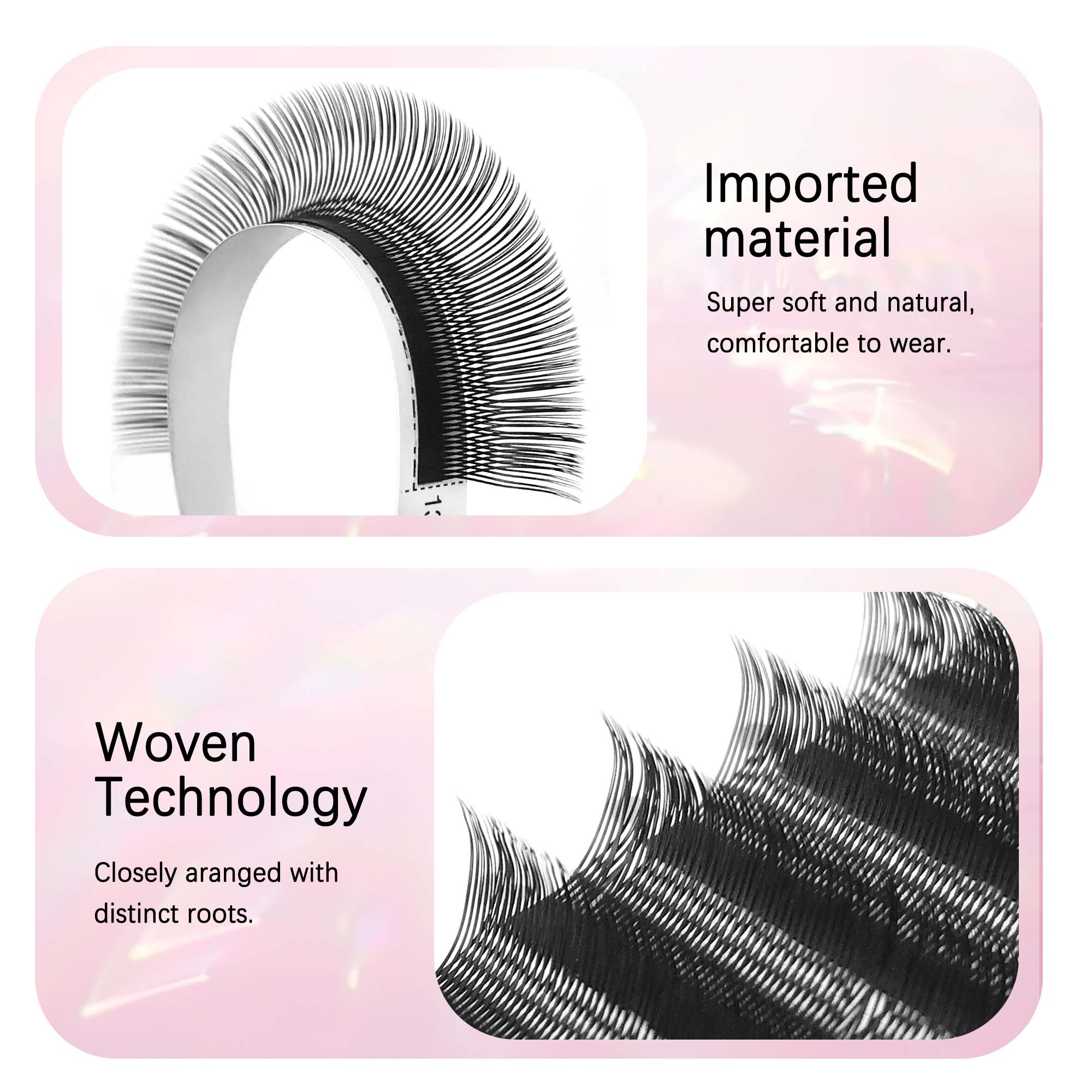 CoMango Cils parallèles en for - Eyelash Extension Volume Styles avis et prix