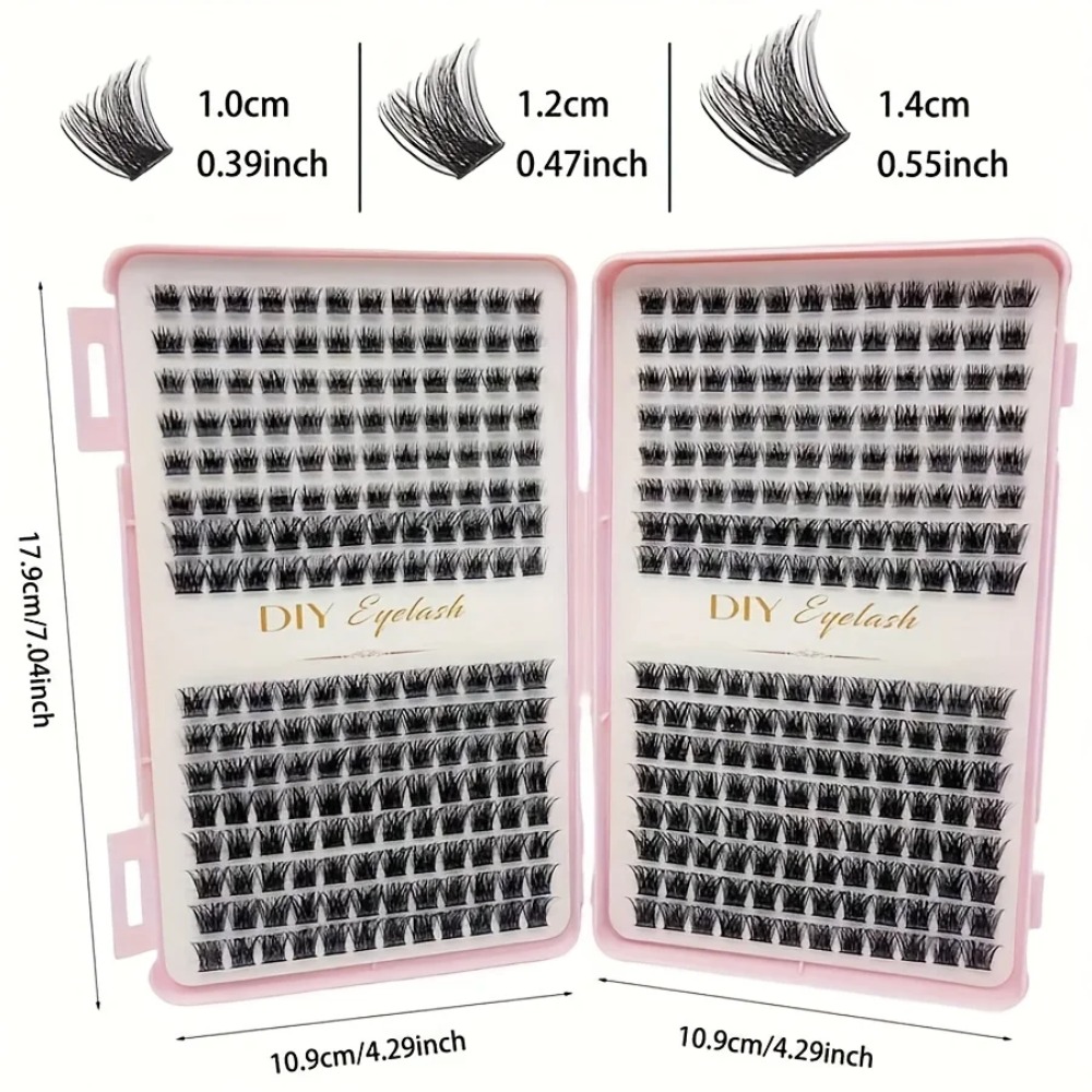 384 faux cils individuels en b - Eyelash Extension Home Service avis et prix