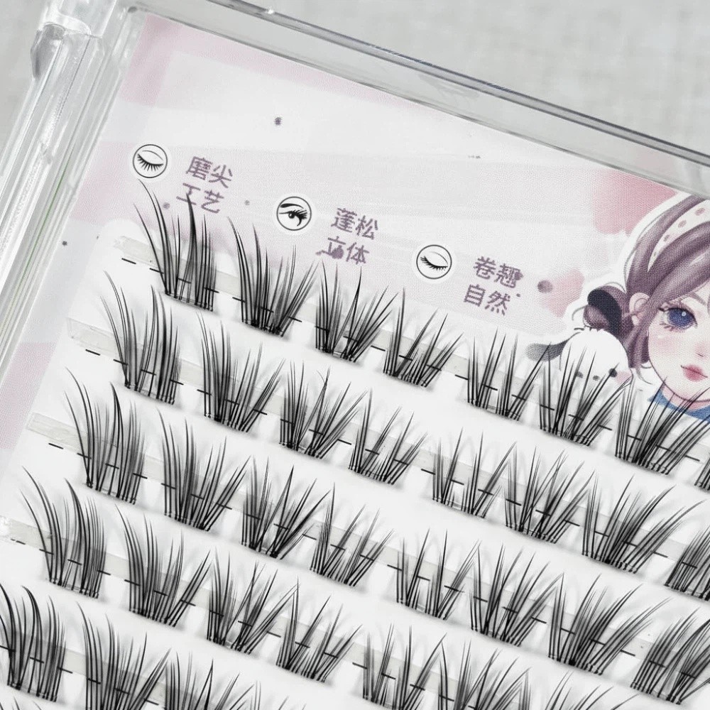 Faux cils entiers naturels lon - Eyelash Extension In Chinese avis et prix
