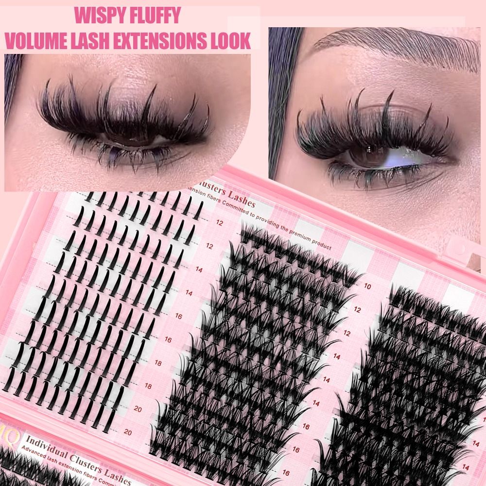 Faux cils de 9-16 mm de longue - Eyelash Extension Fan avis et prix