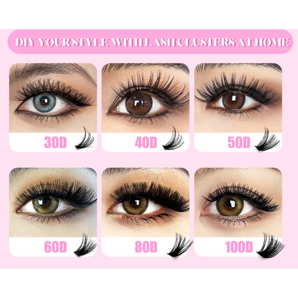 Faux cils de 9-16 mm de longue - Eyelash Extension Fan avis et prix